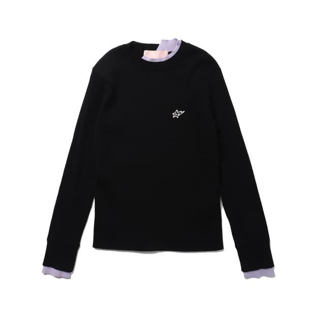 A BATHING APE BAPY Ribbed Top