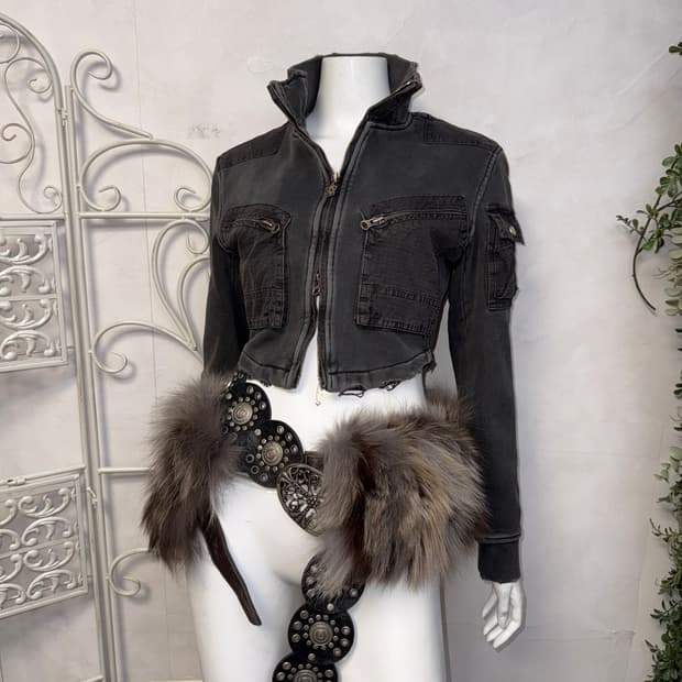 ULKIN LSD Cotton Zipup cargo jacket 