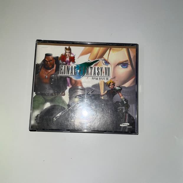 파이널판타지7 pc판 고전게임 cd