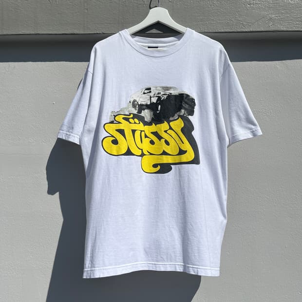 STUSSY T-shirt ( made in USA )