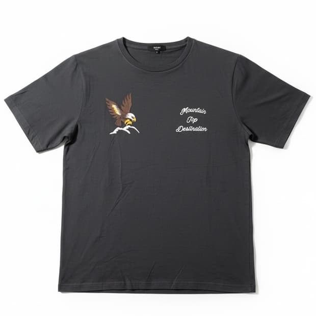 Beams Hearts Map Embroidery T-shirts