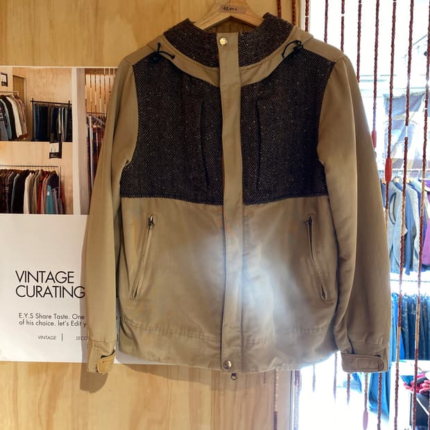 Lamond 해링본 코튼자켓