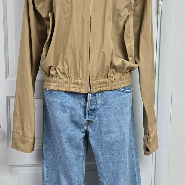 푸시버튼 베이지자켓