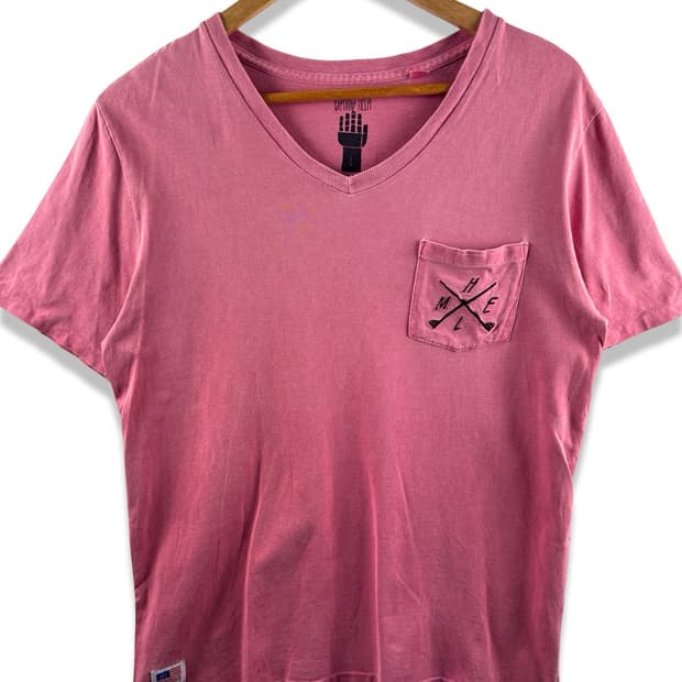 90S 미국제조 캡틴헬름 싱글스티치 반팔티2286