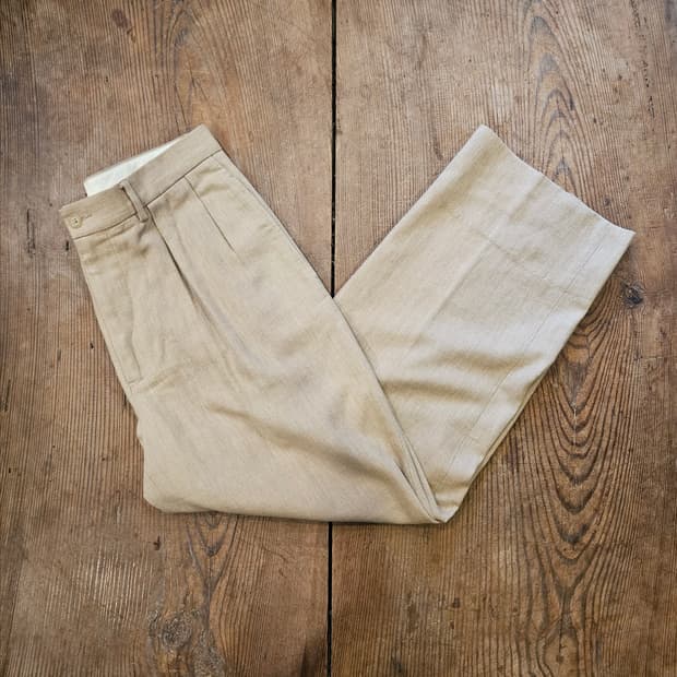 폴로 골프 코튼 린넨 팬츠 