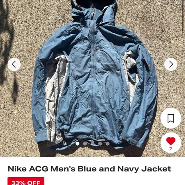 나이키 acg 바람막이 xl