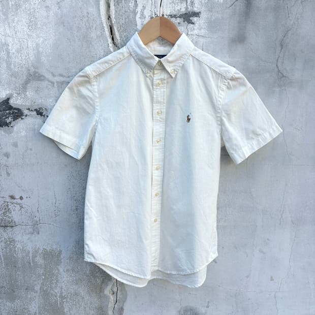 Polo 폴로 흰색 반팔 셔츠