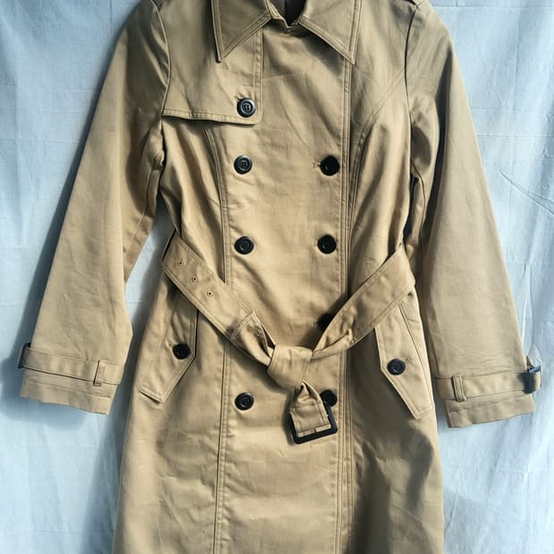 TAKEO KIKUCHI 타케오 키쿠치 │ 여성 S 코튼 트렌치 코트