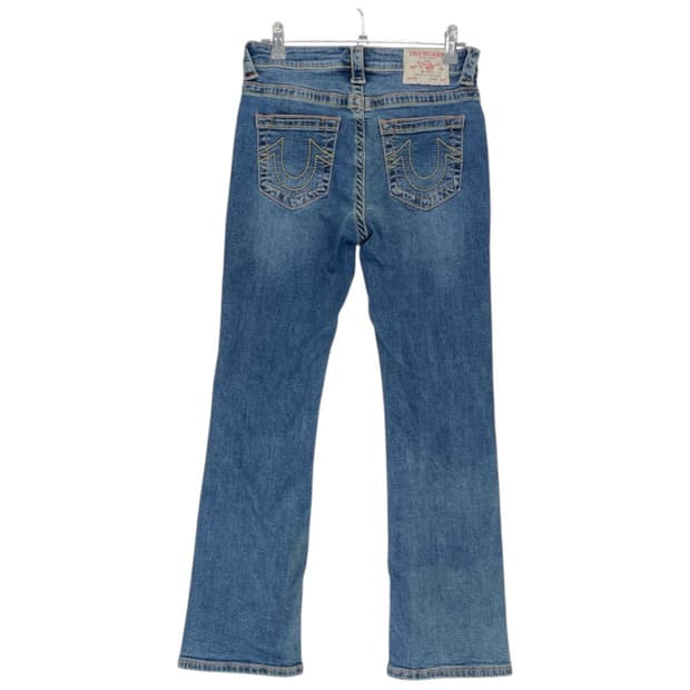 트루릴리전 True Religion 슬림 부츠컷 데님팬츠 중청 26