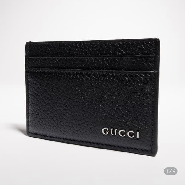 (새상품) GUCCI 구찌 로고 카드 케이스