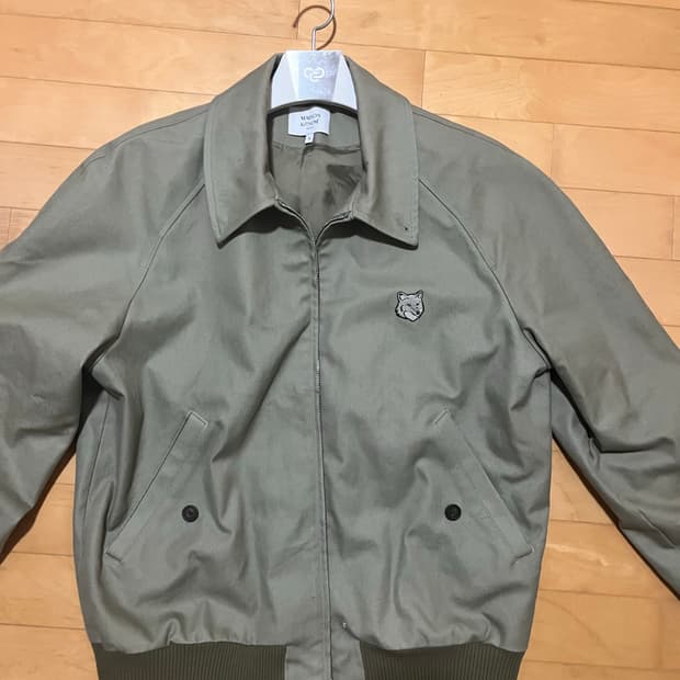 메종키츠네 해링턴 자켓