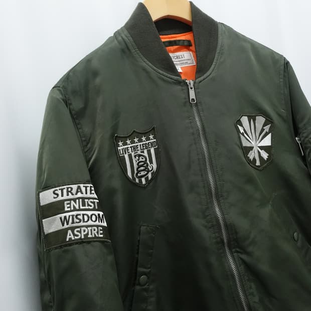 BAYCREST ma-1 jacket