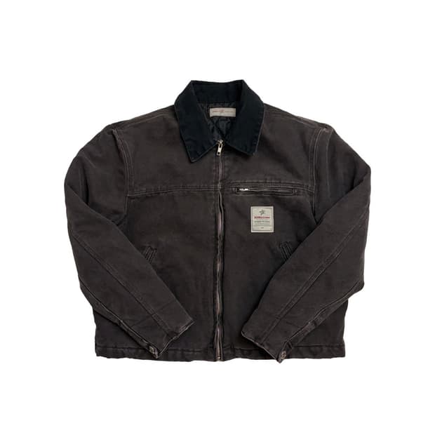 [2]아오이로 VTG 디트로이트 사무라이 크롭 자켓 블랙 펄