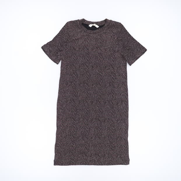 0 한섬오즈세컨 반팔 원피스 0401H1