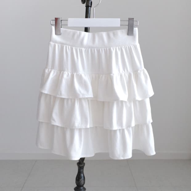 frill cancan skirt