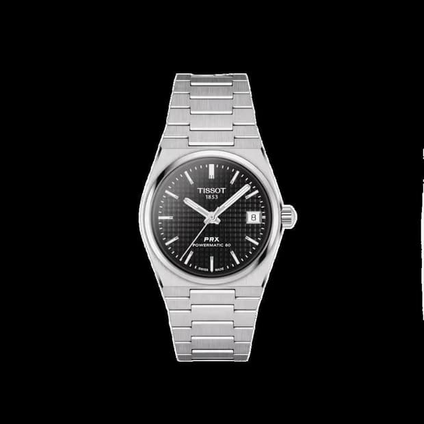 티쏘 PRX 파워매틱 80 35mm 검판 새상품급 급쳐판매