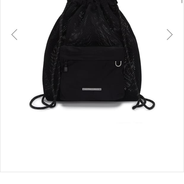 마뗑킴 카고 메쉬 백팩