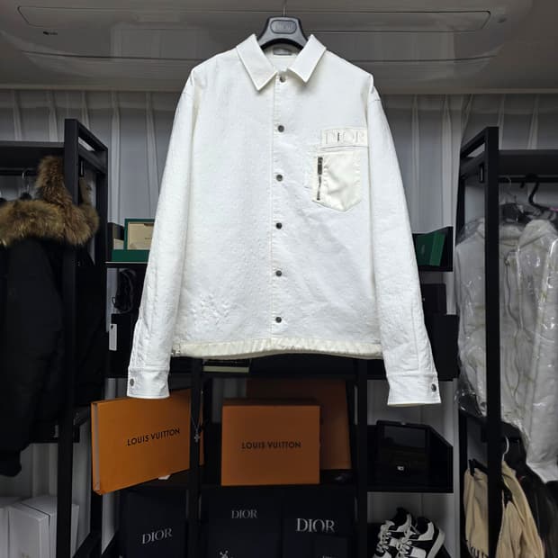 {클로젯}[54][새상품급]디올X사카이 콜라보 풀로고 자켓