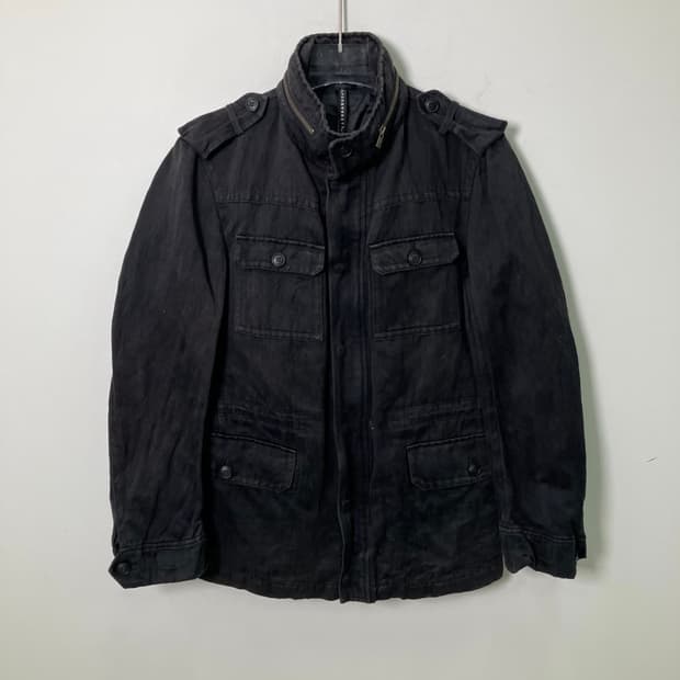 닐바렛 블랙 M-65 필드 자켓