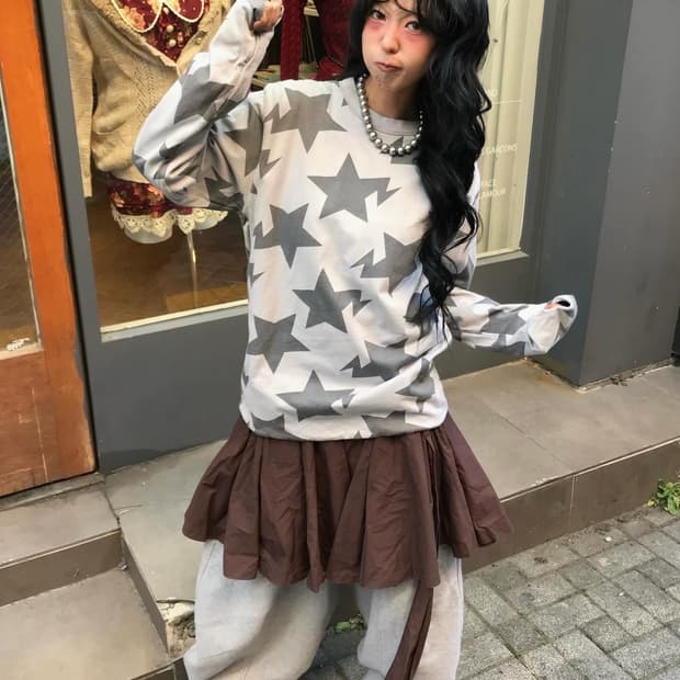 Bape Reversible Star & Logo Long Sleev