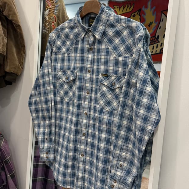 Wrangler 랭글러 웨스턴 체크 셔츠