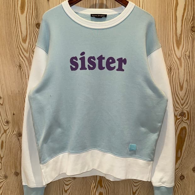 아크네 스튜디오 컬러 블록 맨투맨