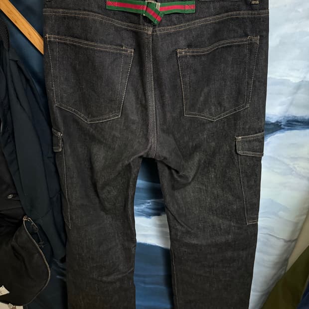 98s 톰 포드 구찌 신치백 데님