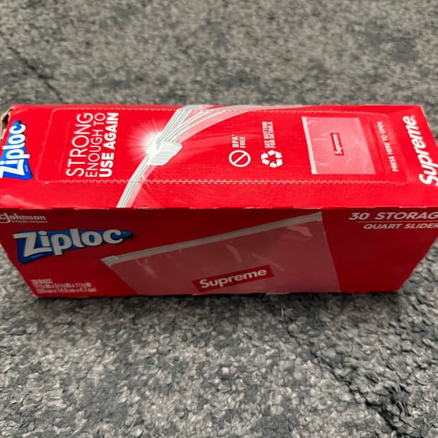 슈프림 지퍼락 Ziploc (30개입)