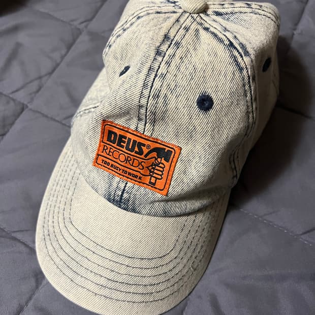데우스 데님 캡