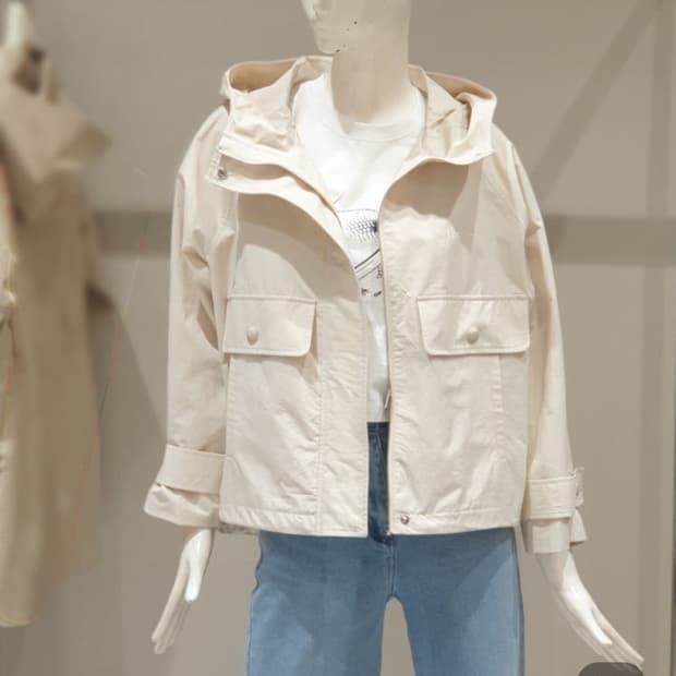 나이스클랍 스트링 후드점퍼
