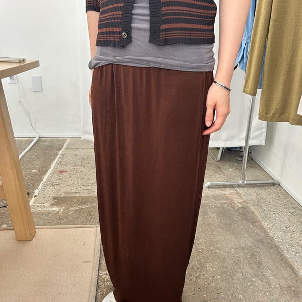 Issey Miyake long skirt