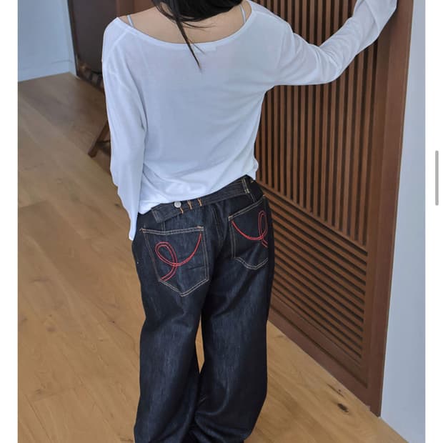 [🍒백포인트/키치무드] 스티치포인트 벌룬 생지