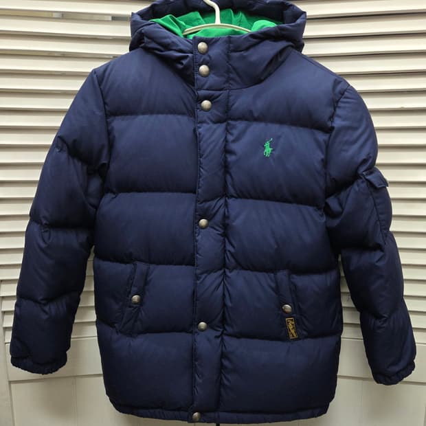 폴로 랄프로렌 키즈 덕다운 패딩