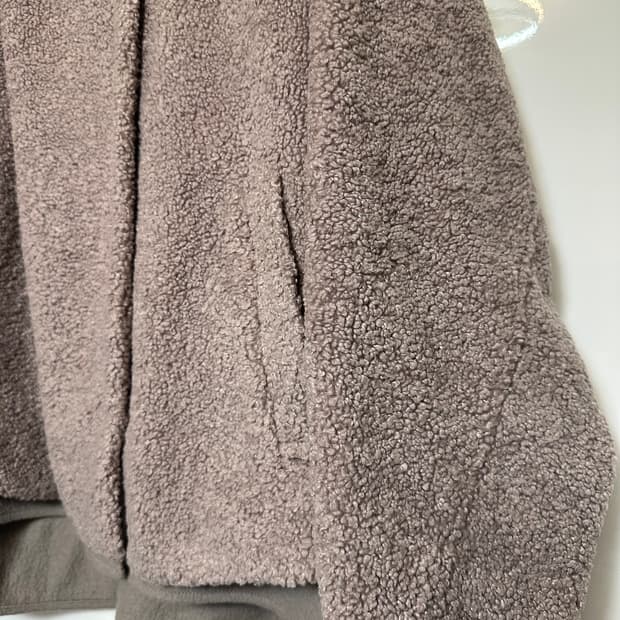 한섬타임 프리미엄 부클레 울100자켓점퍼