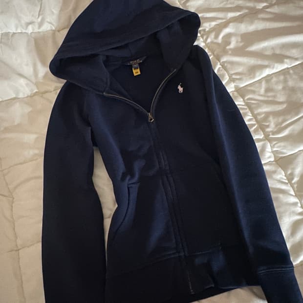 폴로랄프로렌 후드집업 네이비 