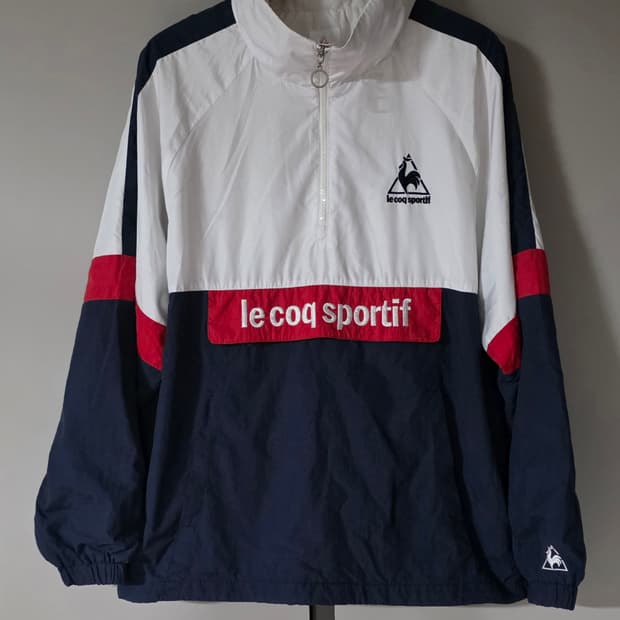 르꼬끄 스포르티브 아노락 바람막이재킷.
싸이즈 100. 남자
