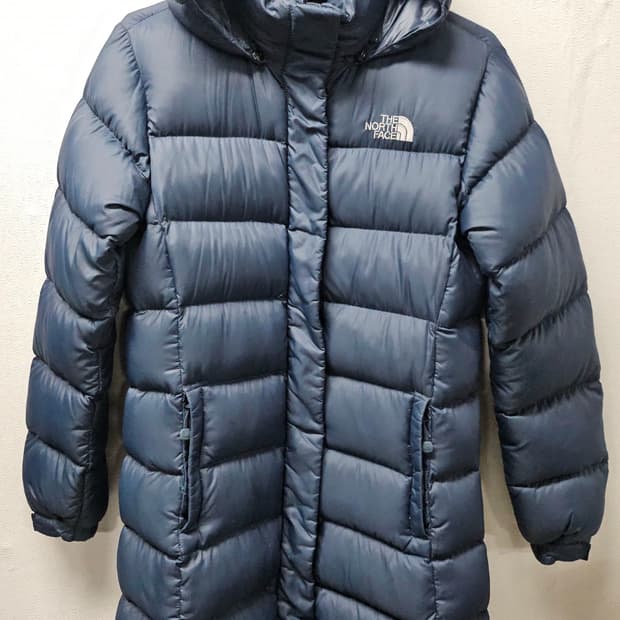 노스페이스 700 미디 패딩 네이비 85