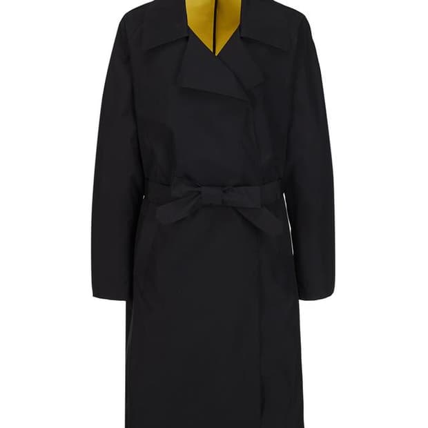 일꼬르소 버튼리스  오버핏 롱 트렌치 코트 (