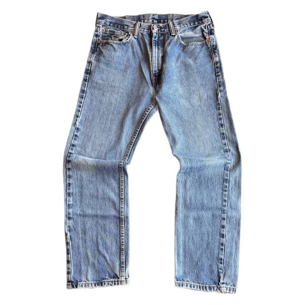 Levis 505 indigo jeans (31-32) a32