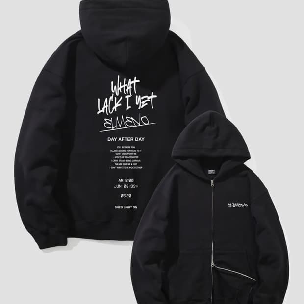 EL 스트리트 오버핏 투웨이 후드집어