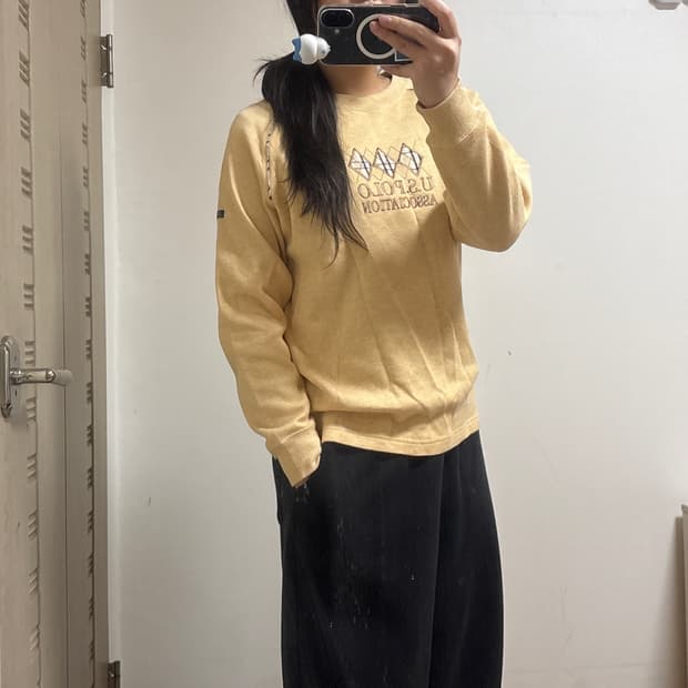 폴로 us 긴팔 맨투맨 