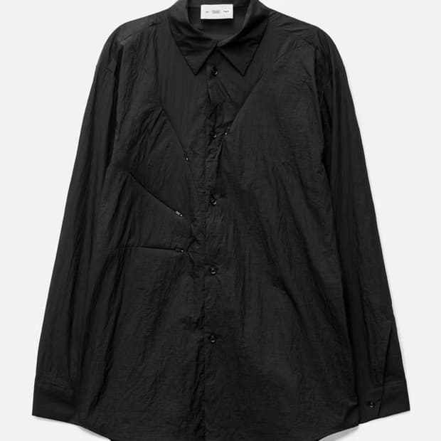 [M] paf 5.0+ 셔츠 센터 블랙