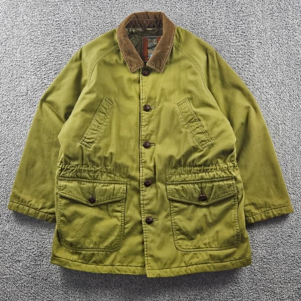 TRAY UP 코듀로이 카라 헌팅 자켓 ( L추정 ) / 11068