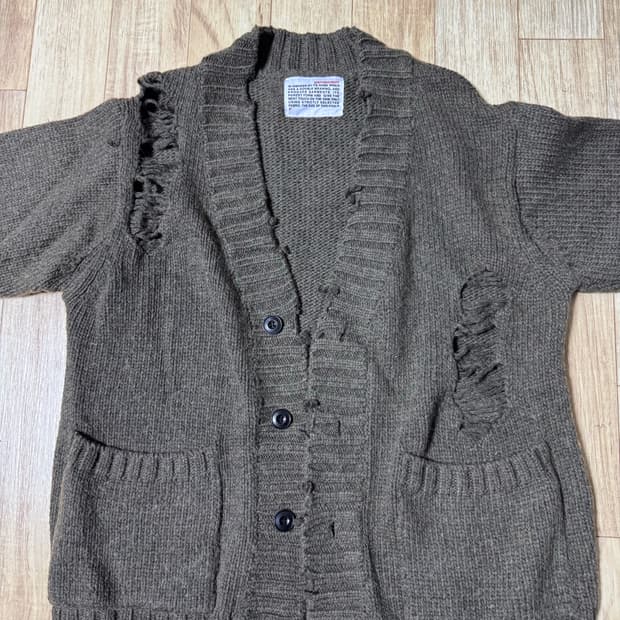 벌스데이수트 데미지 가디건