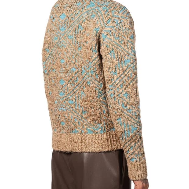 앤더슨벨 자카드 니트