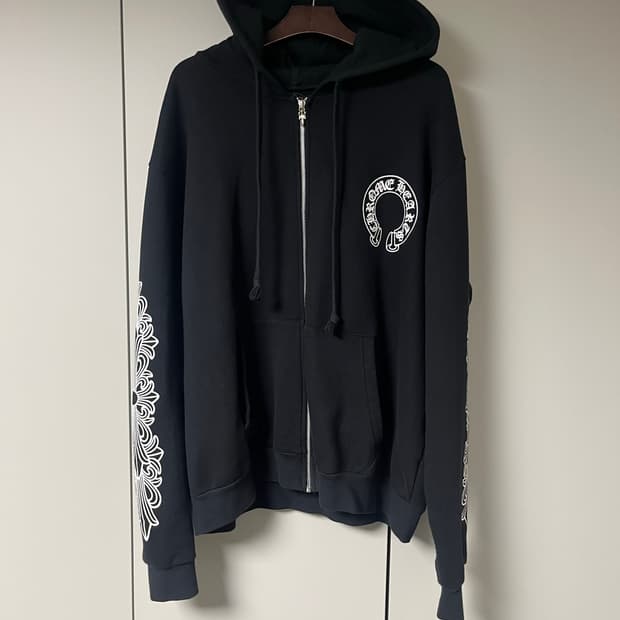 크롬하츠 홀스슈 후드집업 L