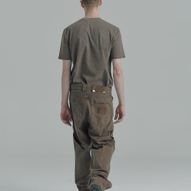 플라스틱프로덕트 CALF POCKET PANTS(Brown) S사이즈