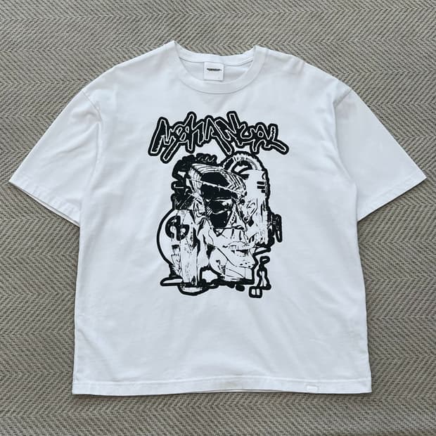 노메뉴얼 프린팅 반팔티 r4160