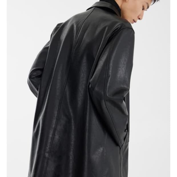 Youth 유스 폭스 레더 카코트 M