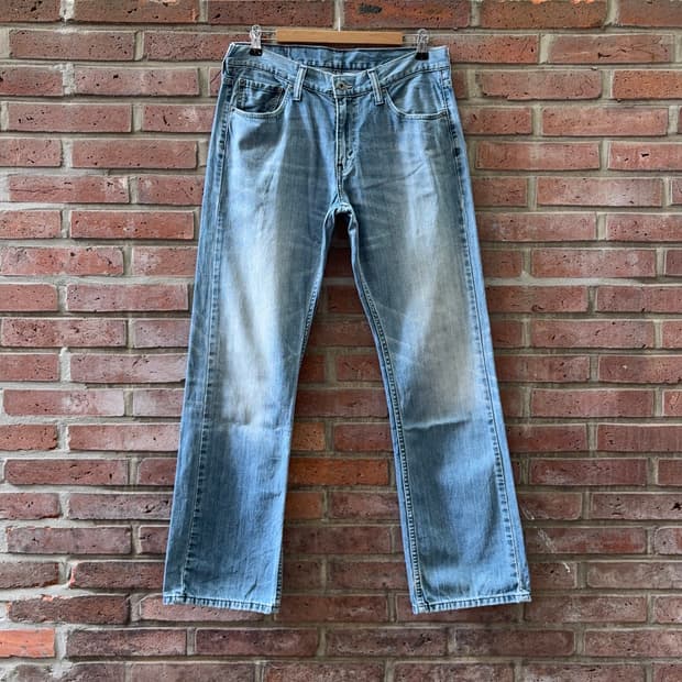 리바이스 Levi’s 527 로우 부츠컷 데님 팬츠